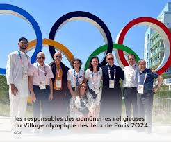 Les responsables des aumôneries religieuses du Village olympique des Jeux de Paris 2024